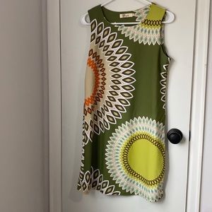 Aryeh patterned sleeveless dress